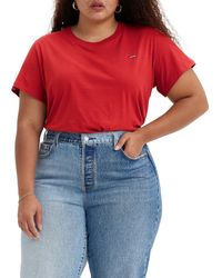 Levi's - Plus Size The Perfect Tee Non-graphic - Lyst