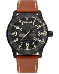 Timberland - S Analogue Classic Quartz Watch With Leather Strap Tbl.15473jlb/02 - Lyst
