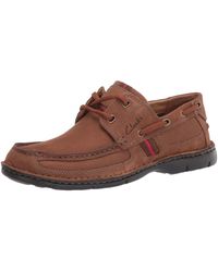 clarks waterloo boat shoes