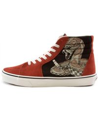 Vans - UA SK8-HI Marrone 40 - Lyst