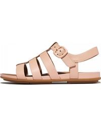 Fitflop - S Gracie Fisherman Leather Sandals - Lyst