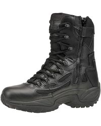 Reebok - Wide Fitting Rapid Response Stealth 8" Boot With Side Zipper (uk 9) - Lyst