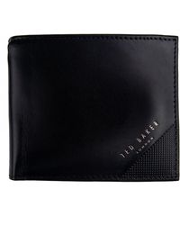 Ted Baker - Prugs Billfold Wallet Navy One Size - Lyst