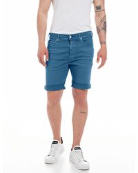 Replay - Jeans Shorts RBJ 901 Tapered-Fit mit Stretch - Lyst
