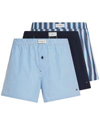 Tommy Hilfiger - Thb 3pk Woven Boxer Sn42 - Lyst