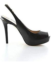 Guess FL6HRLLEA07BLACK Noir Cuir Escarpins