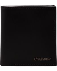 Calvin Klein - Ck Smooth Trifold 6cc W/coin - Lyst