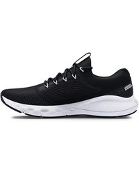 Under Armour - S Charged Vantage Shoes Runners Black/white 8.5 - Lyst