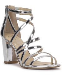 Jessica Simpson - Stassey Strappy Block Heel Sandal Heeled - Lyst