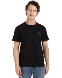 Calvin Klein - Pack de 2 Camisetas de ga Corta par Hombre Monologo Cuello Redondo - Lyst
