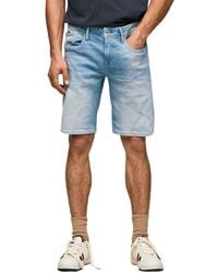 Pepe Jeans - Hatch Jeans-Shorts - Lyst