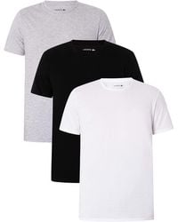 Lacoste - Essentials Basic Crew Shirt - Lyst