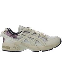 Asics - Gel-kayano 5 Re Lace-up White Synthetic S Running Trainers 1021a411_200 - Lyst