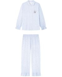 Women'secret - Long Pyjama MULTILICENSE Lucky Love Snoopy Pijamas - Lyst