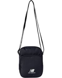 New Balance - , , Colorblock Sling Bag, Stylish And Functional For Casual And Athletic Wear, One Size, Black/white - Lyst