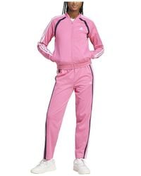 adidas - Teamsport Trainingspak Katoen Roze M - Lyst