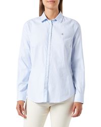 GANT - Slim Stretch Oxford Stripe Shirt Klassisches Hemd - Lyst