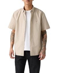 Levi's - Ss Authentic Button Down Waylon Stripe H - Lyst