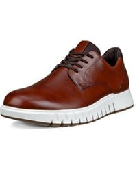 Ecco - Gruuv Studio Plain Toe Sneaker - Lyst