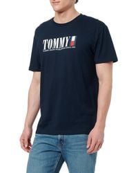 Tommy Hilfiger - TJM Reg DNA Flag Tee EXT Dm0dm21941 S/S T-Shirt - Lyst