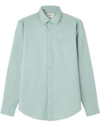 Springfield - New Structure Shirt with Tree Embroidery Camisa - Lyst