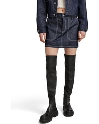 G-Star RAW - Carpenter Mini Skirt - Lyst