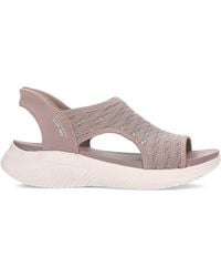 Skechers - Ultra Flex 3.0-sun Warme Handsfree Slip-ins Sandalen Voor - Lyst