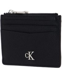 Calvin Klein - Jeans Cardholder Mono Leather - Lyst