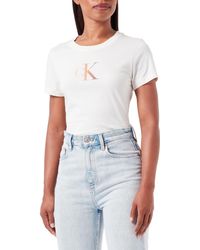 Calvin Klein - Short-sleeve T-shirt Gradient Crew Neck - Lyst