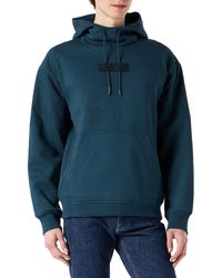 G-Star RAW - Woven Mix Graphic Loose Hooded Sweatshirt - Lyst