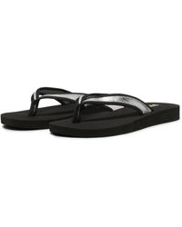 PUMA - Sandy Flip Metallic Shine Flip-Flops - Lyst