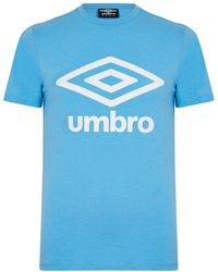 Umbro - S Cotton T-shirt Sky Blue Marl L - Lyst