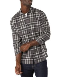 Amazon Essentials - Regular-fit Long-Sleeve Flannel Shirt Camisa - Lyst
