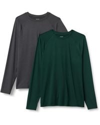 Amazon Essentials - Langärmeliges T-Shirt aus Tech-Stretch - Lyst