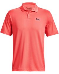 Under Armour - S Performance Polo Shirt Venom Red S - Lyst