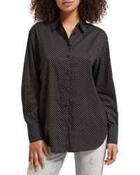 Scotch & Soda - All-over Printed Relaxed Fit Shirt Blouse - Lyst