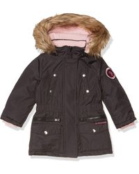 More Styles Available 7//8 Parka-UA88-Fuchsia US Polo Association Girls Big Outerwear Jacket