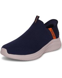 Skechers - Viewpoint S Casual Shoes Navy/orange Uk - Lyst