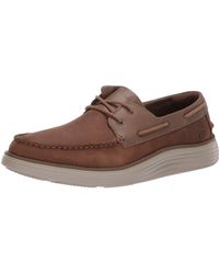 Skechers Herren Status 2.0- Former Mokassin - Braun