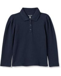 Amazon Essentials - Polo de Uniforme de ga Larga de Piqué Niña - Lyst