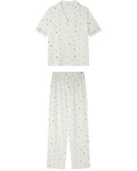 Women'secret - Long Pyjama Weekly Hope Pijamas - Lyst