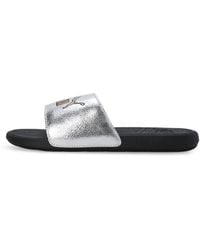 PUMA - Adults Cool Cat 2.0 Metallic Shine Slide Sandals - Lyst