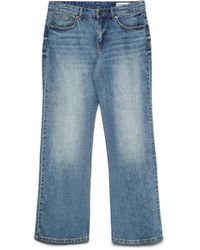 Vero Moda - Female Ausgestellt VMASTA Niedrige Taille Bootcut Jeans - Lyst