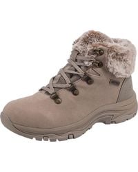 Skechers - Trego Falls Finest Ankle Boot,taupe Suede/ Nylon,5.5 Uk - Lyst
