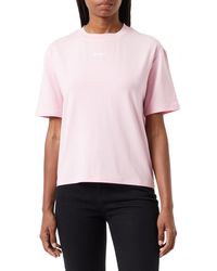 HUGO - Shuffle T-shirt S Pastel Pink 682 8 - Lyst