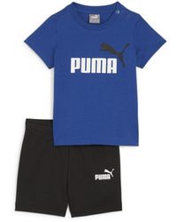 PUMA - Minicats Tee & Shorts Set Tuta da Pista - Lyst