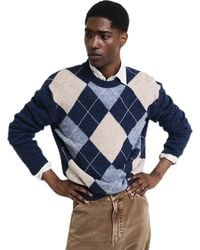 GANT - Strickpullover Pullover Argyle - Lyst