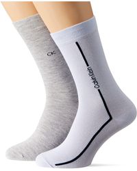 Calvin Klein - Logo line Socks - Lyst