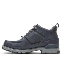 Rockport - Mens Total Motion Trek Umbwe Boots – Waterproof - Size 7.5 M - Blue - Best Footwear Technology - Lyst
