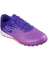 Skechers - S Razor Gold Astro Turf Football Boot Boots Purple/black 8 - Lyst